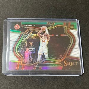 AJ Griffin Courtside Green White Pink Tri Colour RC Select 2022-23